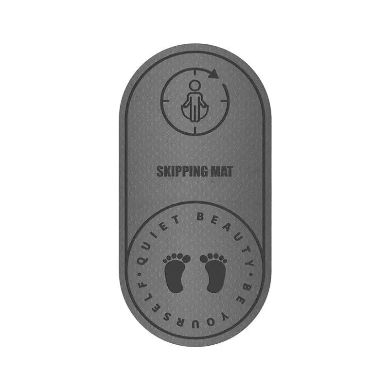 TPE Jump Rope Mat – Non-Slip, Shock-Absorbing Exercise Pad for Home & Outdoor Workouts