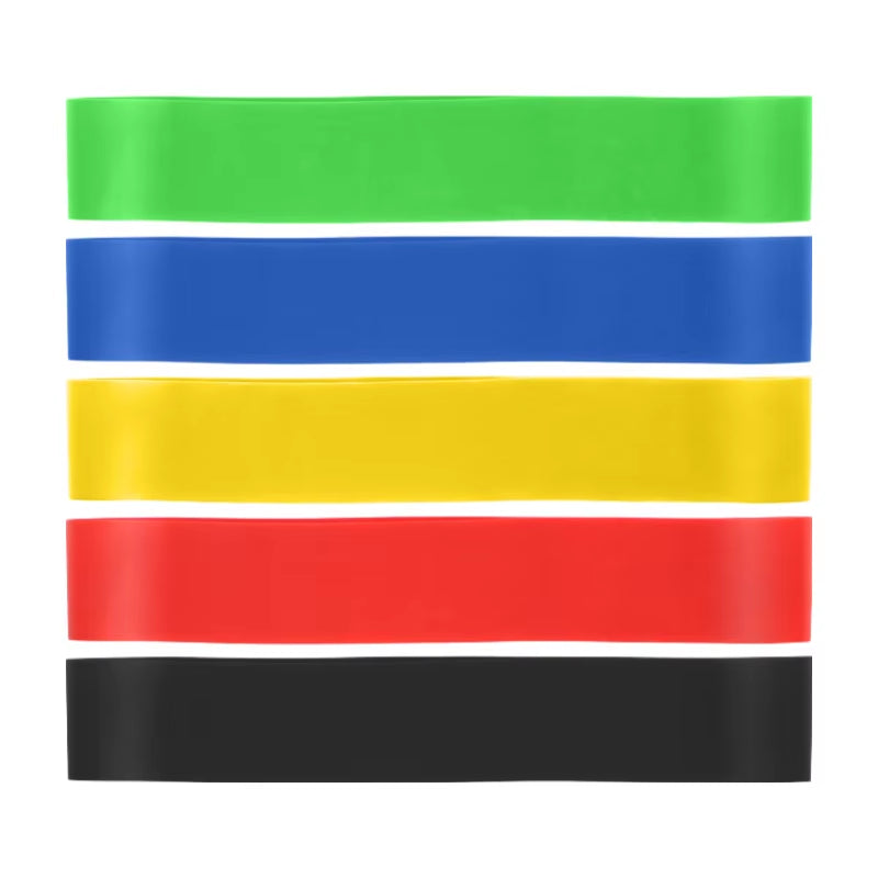 7-Piece TPE Resistance Bands Set – Loop Bands for Strength Training, Yoga, Pilates & Home Workouts